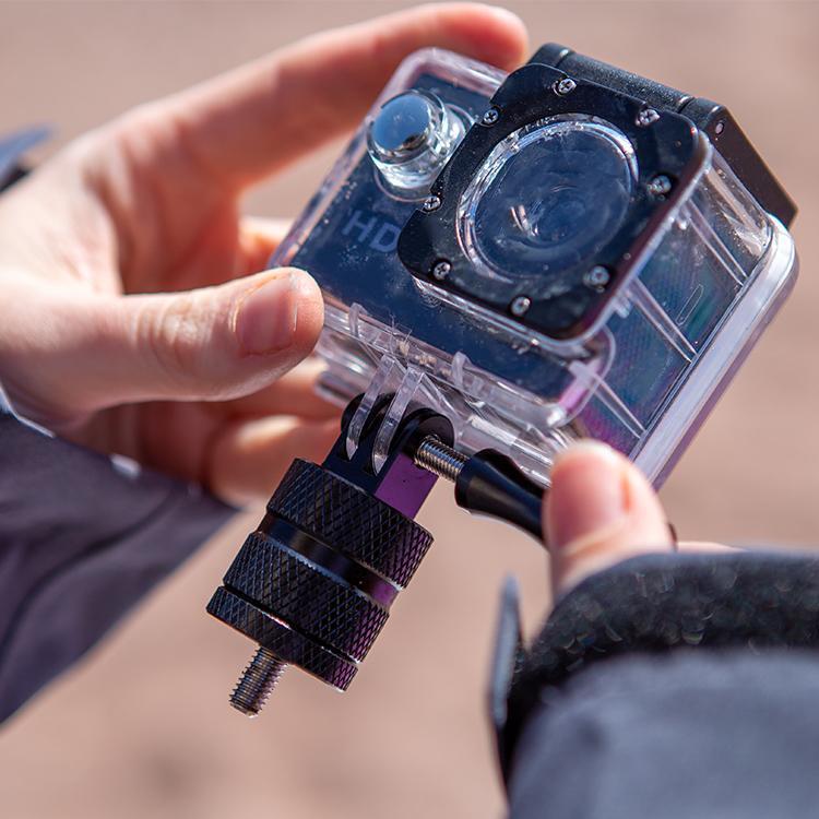 Red Equipment Paddle Board Camera Mount