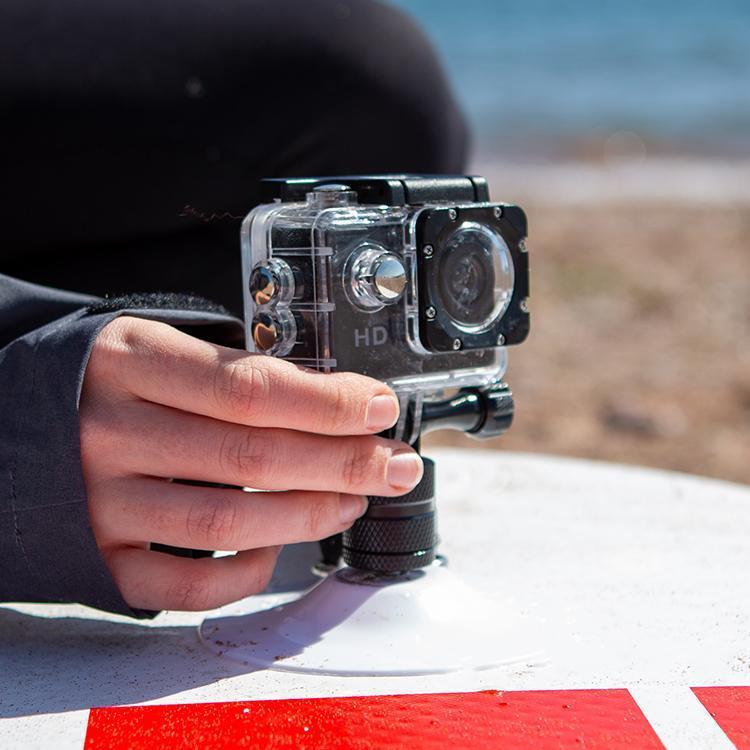 Red Equipment Paddle Board Camera Mount