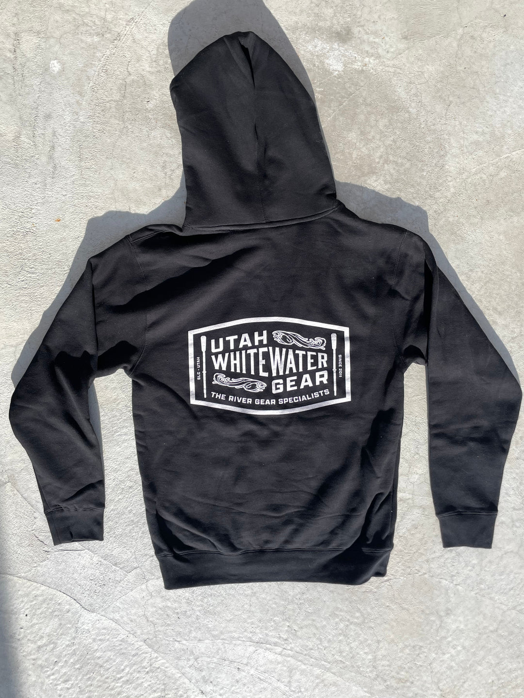 NEW Logo! Utah Whitewater Gear Logo Hoodie