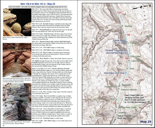 RiverMaps Colorado River in the Grand Canyon 9th Ed. Guide Book