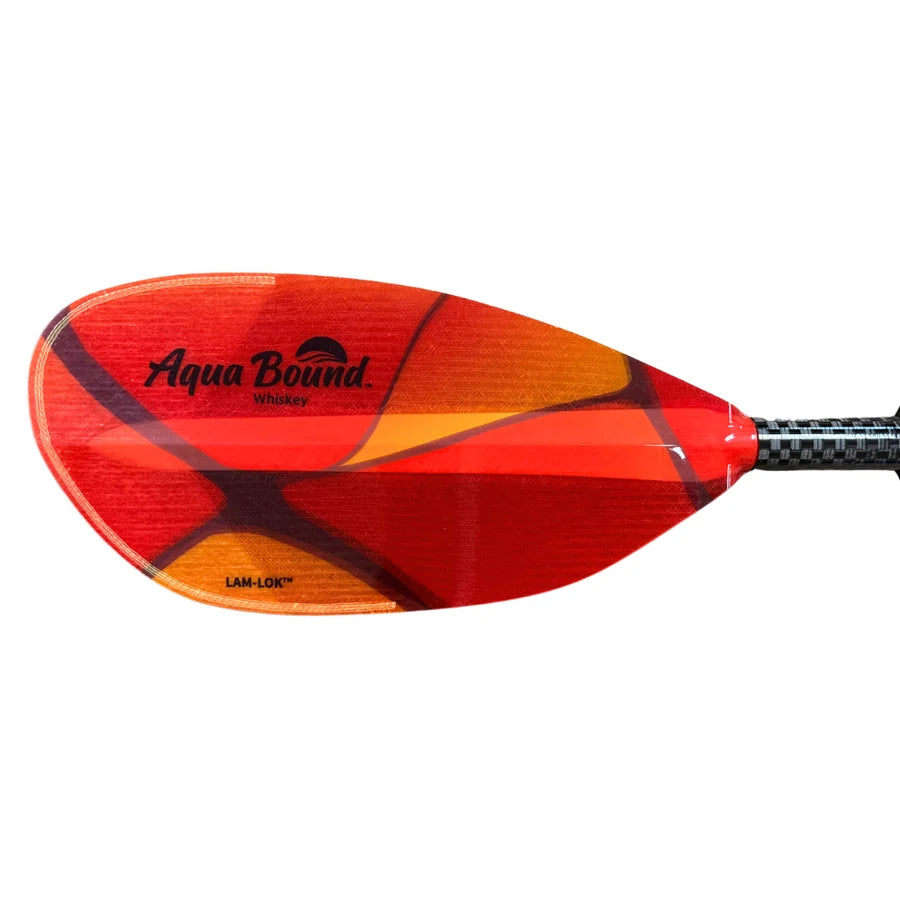 Aqua Bound Whiskey Fiberglass 4-Piece Straight Shaft Kayak Paddle