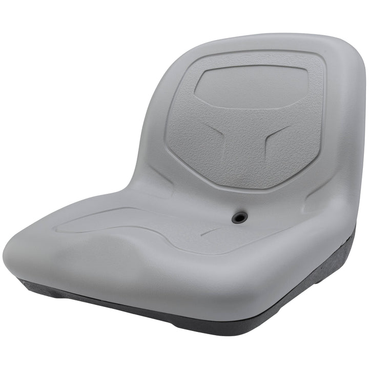 High-Back Padded Drain Hole Seat