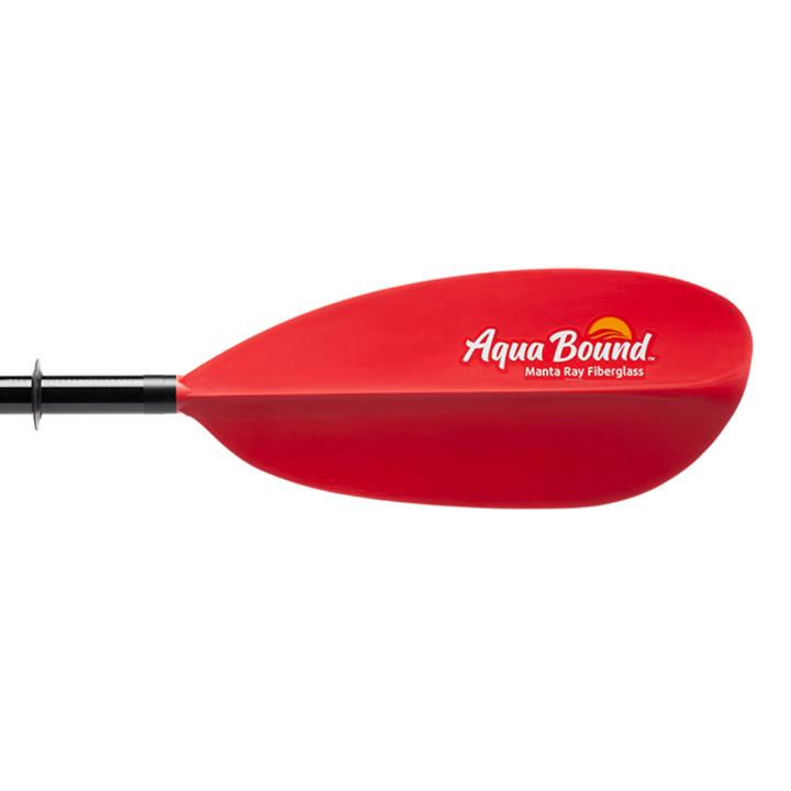 Aqua Bound MantaRay Fiberglass 2-Piece Snap-Button Kayak Paddle