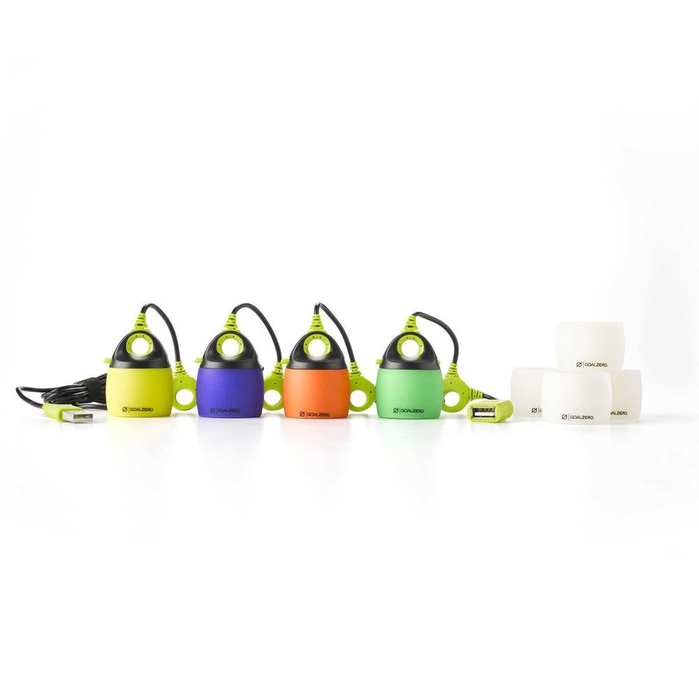 GOAL ZERO Light-A-Life Mini 4-Pack With Shades