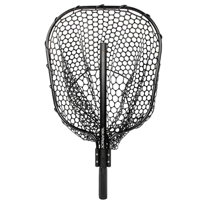 YakAttack 16” x 19” Landing Net with 24” Long Telescoping Handle and Rubber Netting