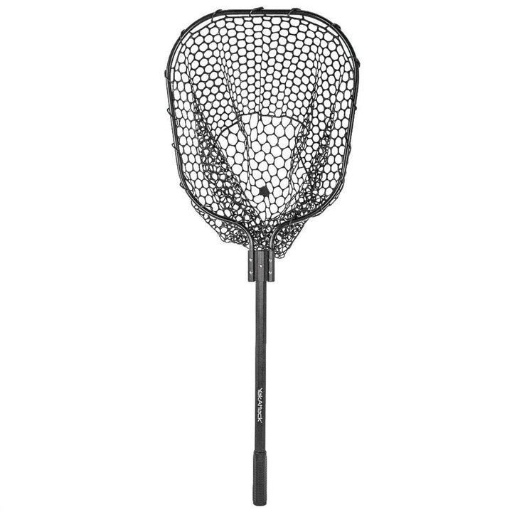 YakAttack 16” x 19” Landing Net with 24” Long Telescoping Handle and Rubber Netting