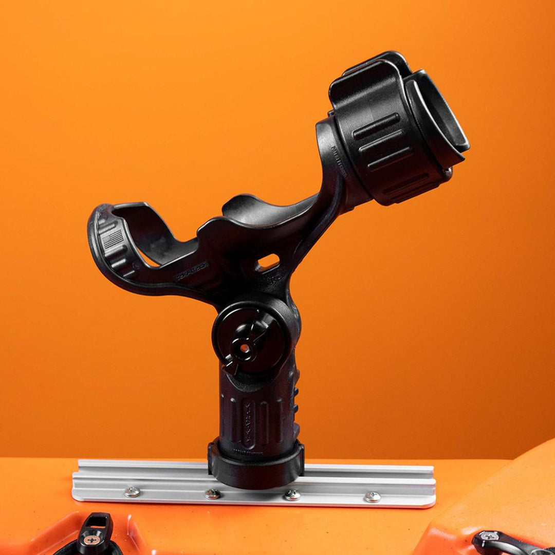 YakAttack Omega™ Rod Holder with Track Mounted LockNLoad™ Mounting System