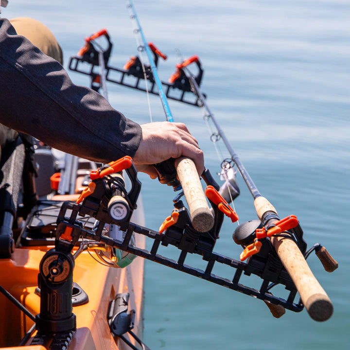 YakAttack SideStage Pro Rod Rack with LocknLoad Mounting Sytem