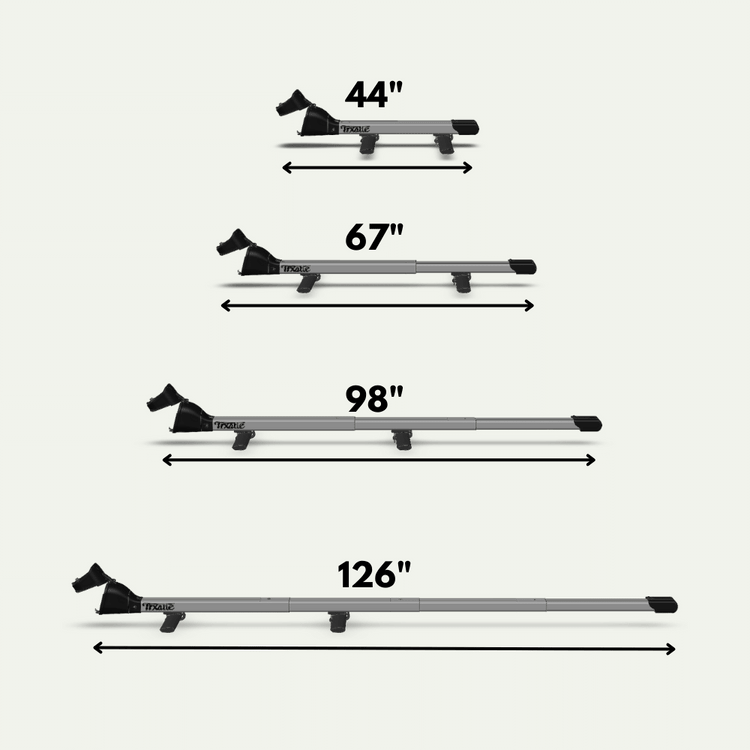 Trxstle CRC Fly Rod Carrier v3.0 - Adjustable (10&