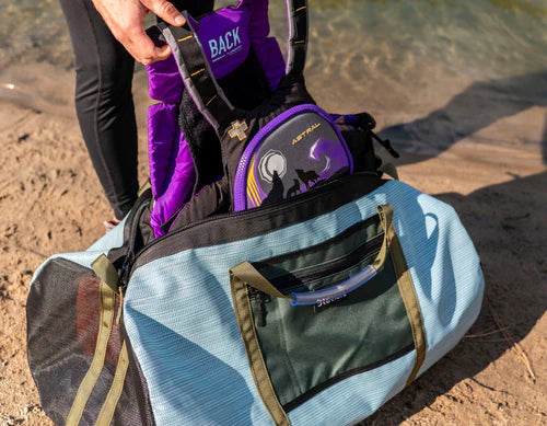 River Station Gear Large Mesh Gear Duffel