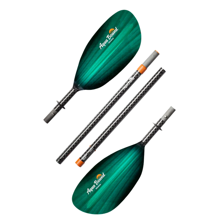 Aqua Bound Whiskey Fiberglass 4-Piece Straight Shaft Kayak Paddle
