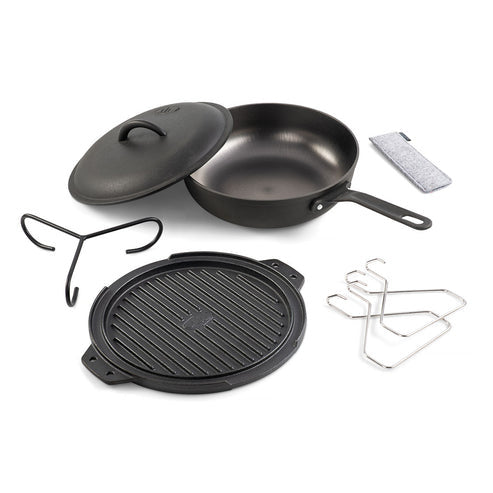 GSI Guidecast 10" Cast Iron Cookset