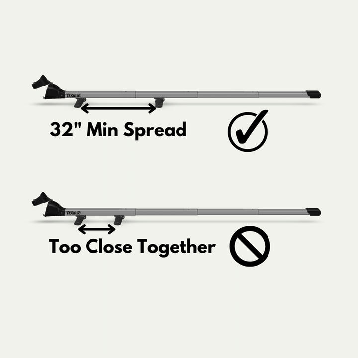 Trxstle CRC Fly Rod Carrier v3.0 - Adjustable (10&