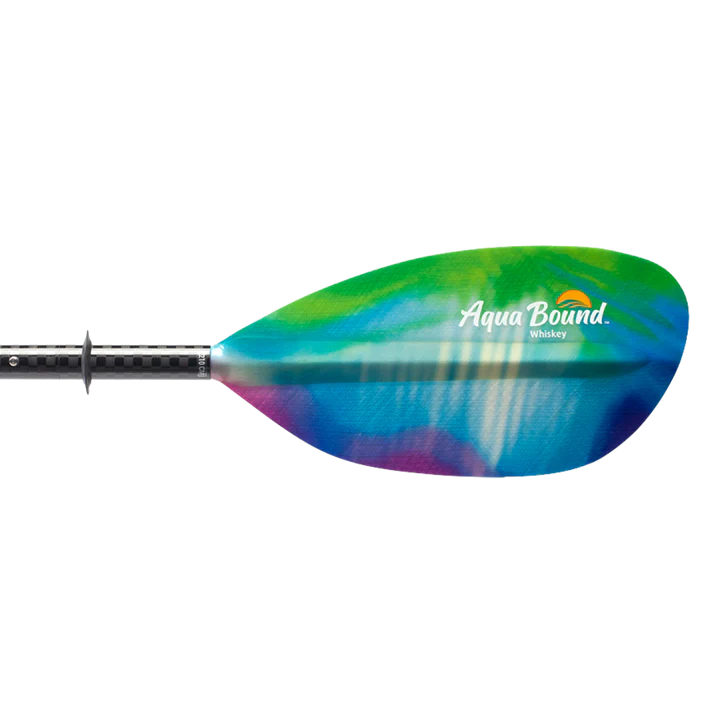 Aqua Bound Whiskey Fiberglass 4-Piece Straight Shaft Kayak Paddle
