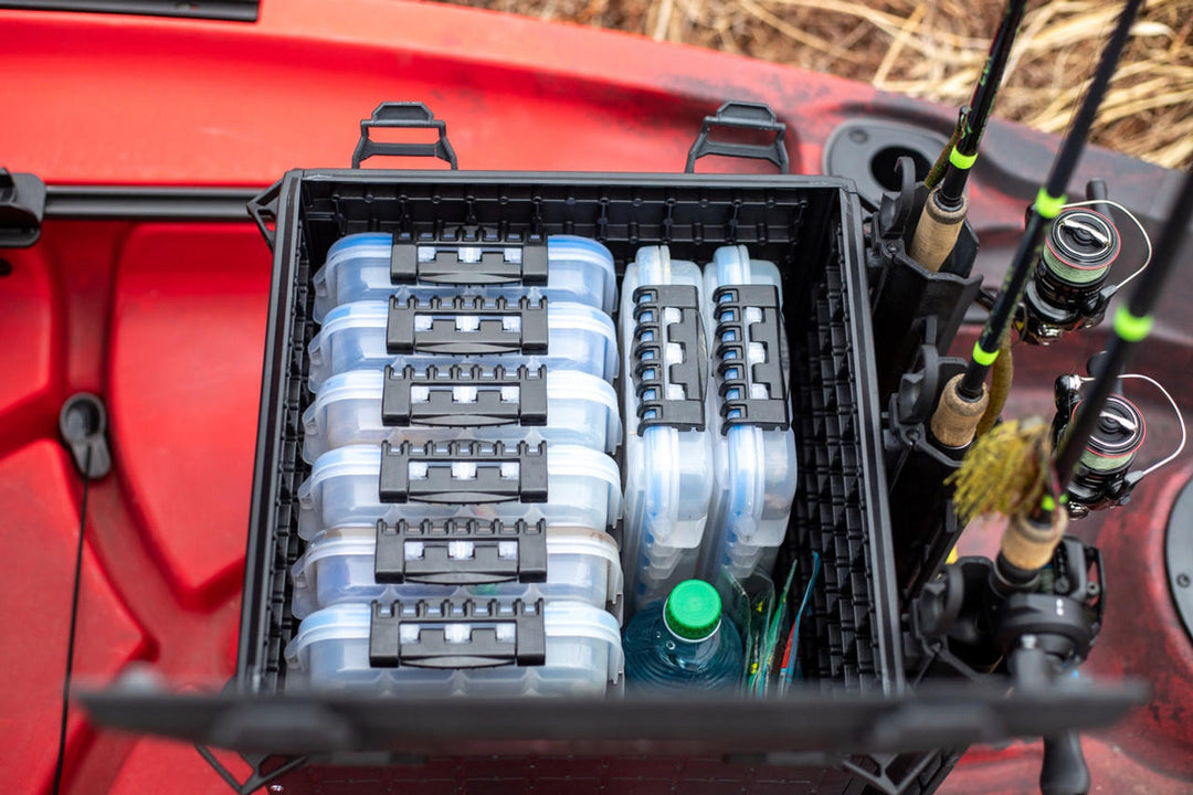 YakAttack  BlackPak Pro Kayak Fishing Crate - 13" x 13"