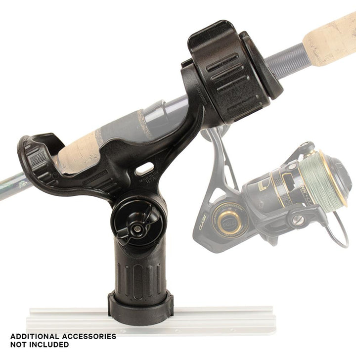 YakAttack Omega™ Rod Holder with Track Mounted LockNLoad™ Mounting System