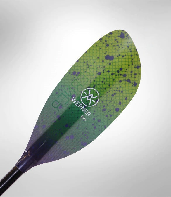 Werner Shuna Hooked 2 pc Kayak Fishing Paddle