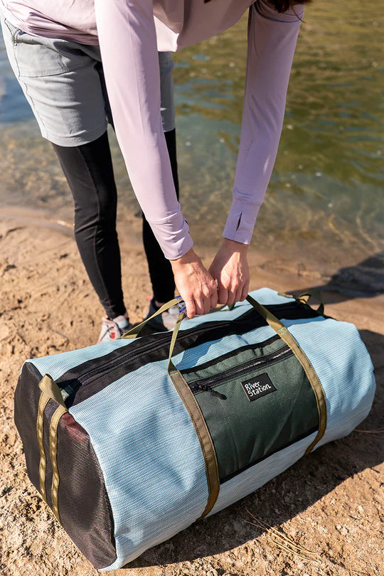River Station Gear Large Mesh Gear Duffel