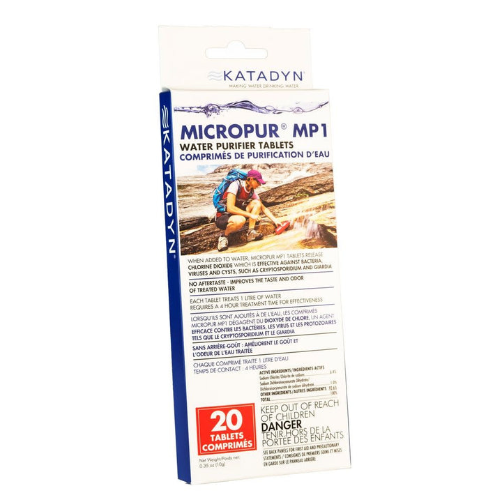 Katadyn Micropur MP1 Water Purifier Tablets