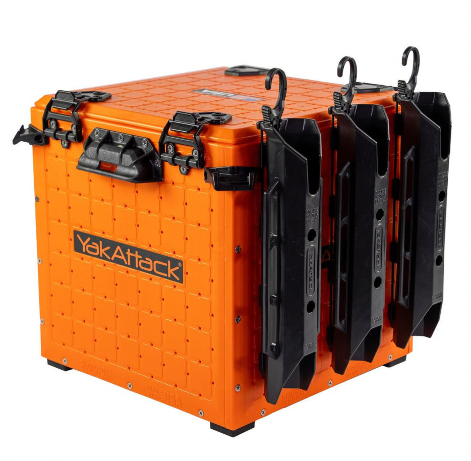 YakAttack  BlackPak Pro Kayak Fishing Crate - 13" x 13"