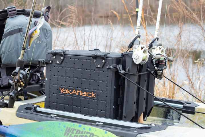 YakAttack  BlackPak Pro Kayak Fishing Crate - 13" x 13"