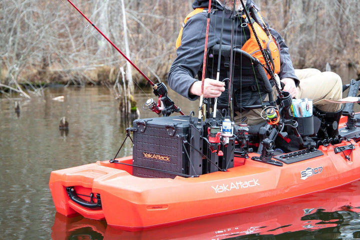 YakAttack  BlackPak Pro Kayak Fishing Crate - 13" x 13"