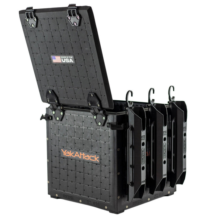 YakAttack  BlackPak Pro Kayak Fishing Crate - 13" x 13"