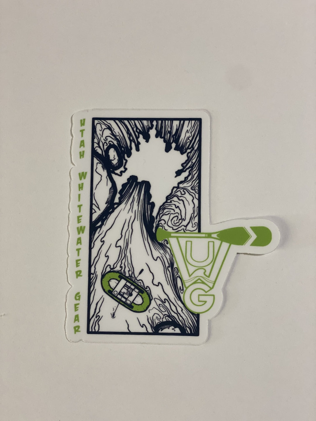 UWG Waterfall Sticker