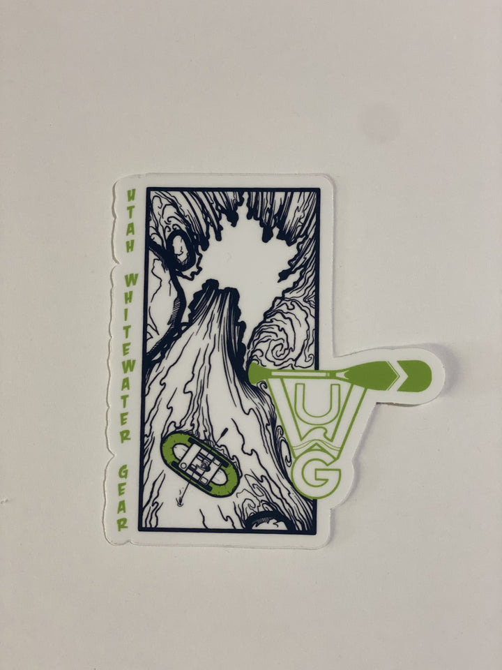 UWG Waterfall Sticker