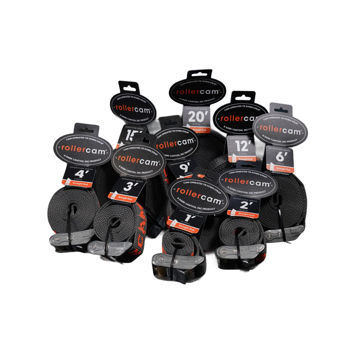 Rollercam Expedition  1" Straight End Straps