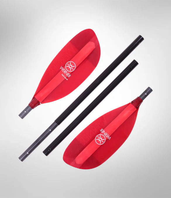 Werner Pack-Tour M 4 Piece Adjustable Pack Raft Paddle