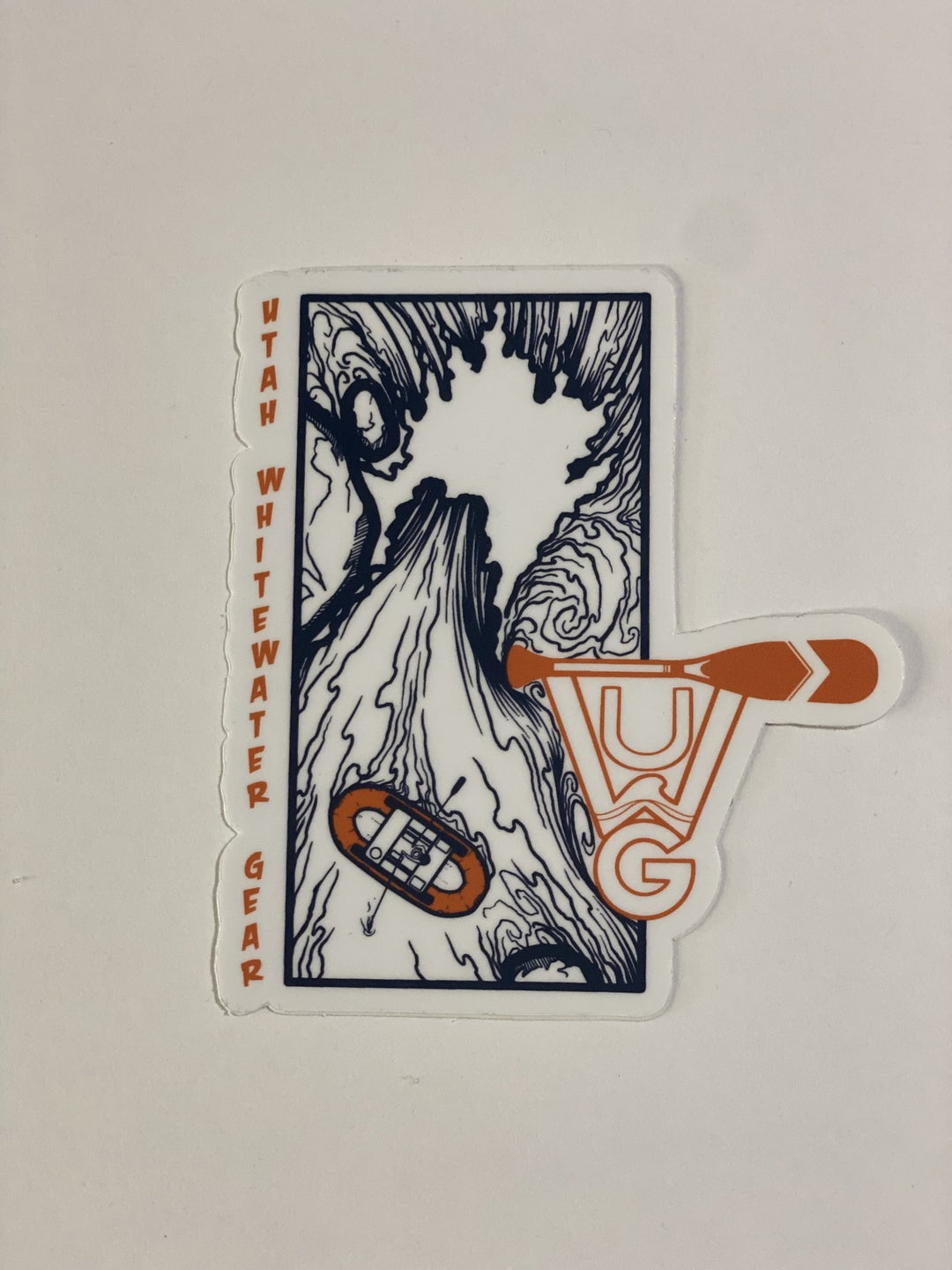 UWG Waterfall Sticker