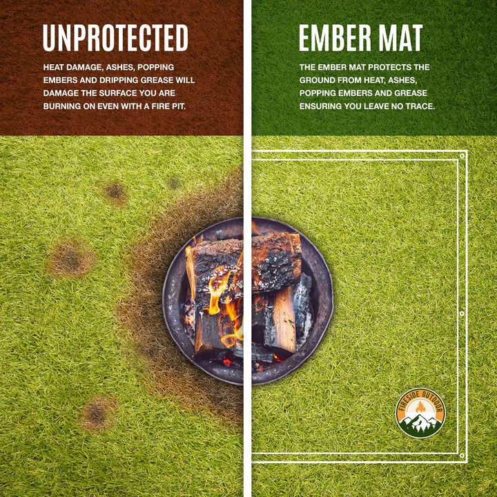 Fireside Outdoors Ground Ember Mat