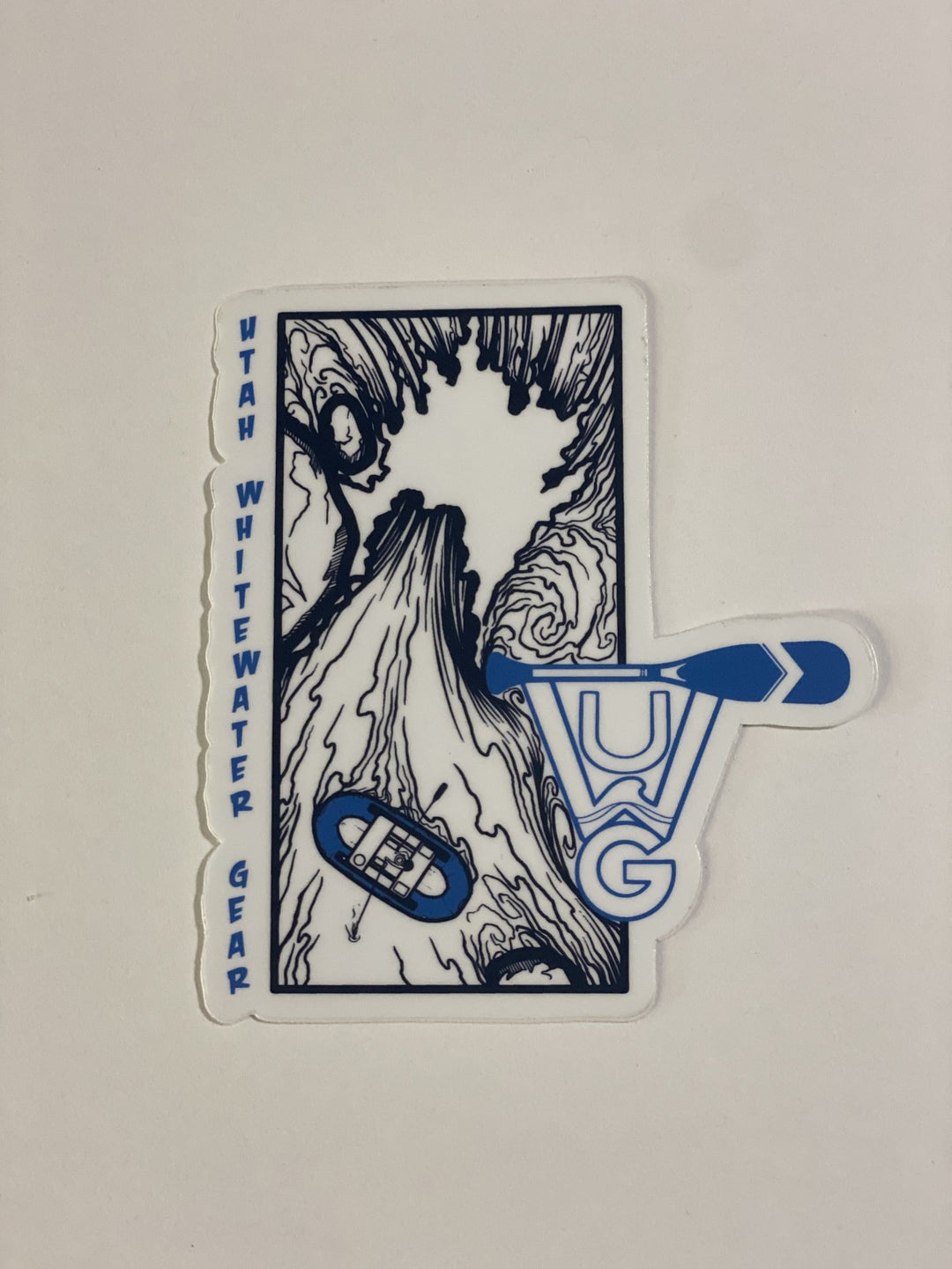 UWG Waterfall Sticker