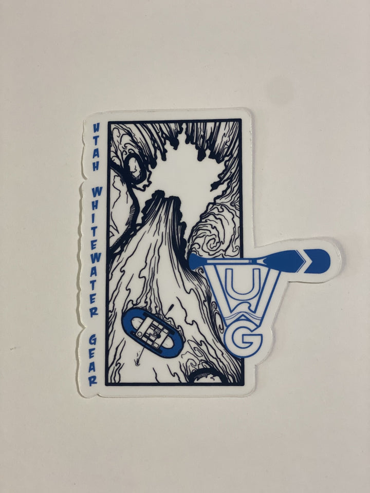 UWG Waterfall Sticker