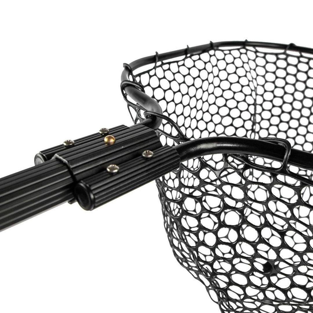 YakAttack 16” x 19” Landing Net with 24” Long Telescoping Handle and Rubber Netting