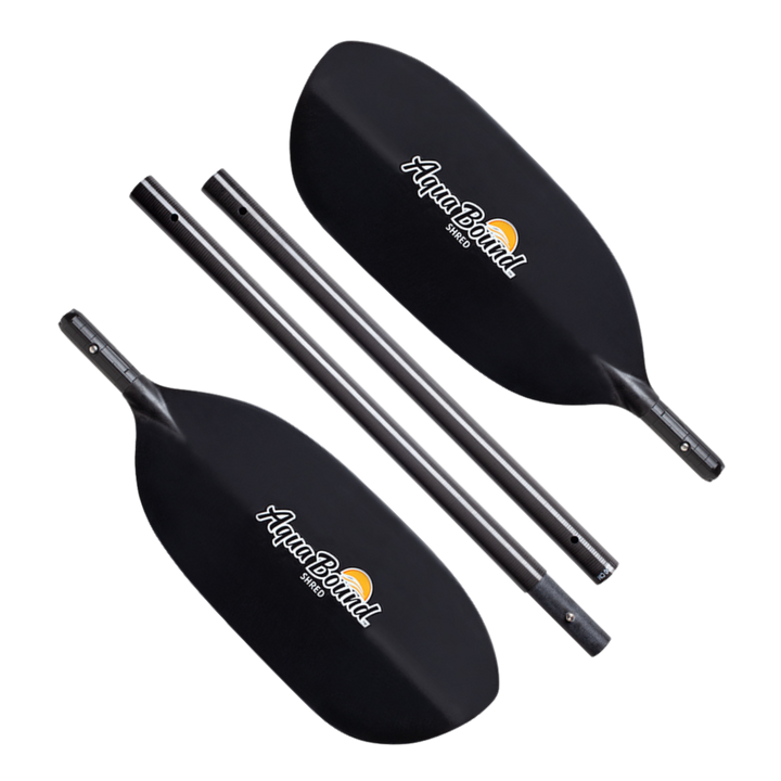 Aqua Bound Shred Carbon 4-Piece Kayak Paddle