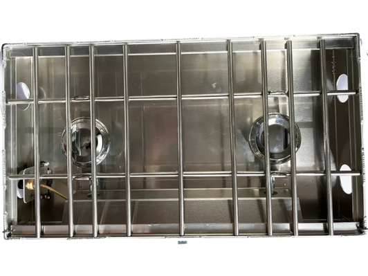 18″ 2 Burner Partner Stove With Windscreen