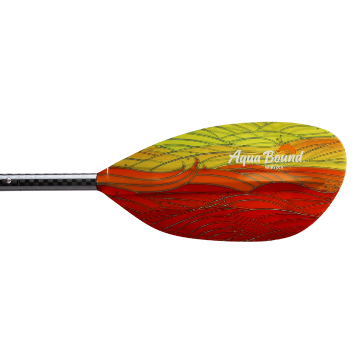 Aqua Bound Whiskey Fiberglass 4-Piece Straight Shaft Kayak Paddle