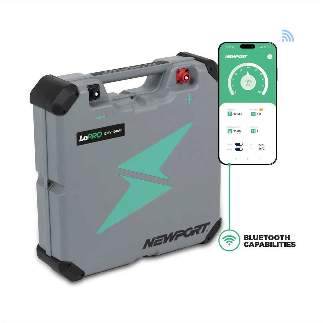 Newport 24V 50Ah LoPRO Lithium LifePO4 Battery