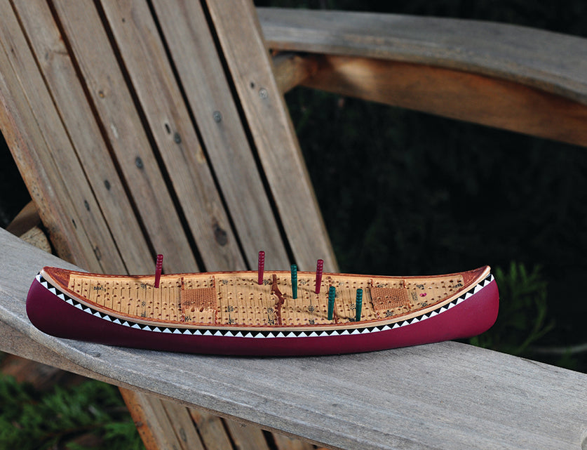 GSI Canoe Cribbage Board