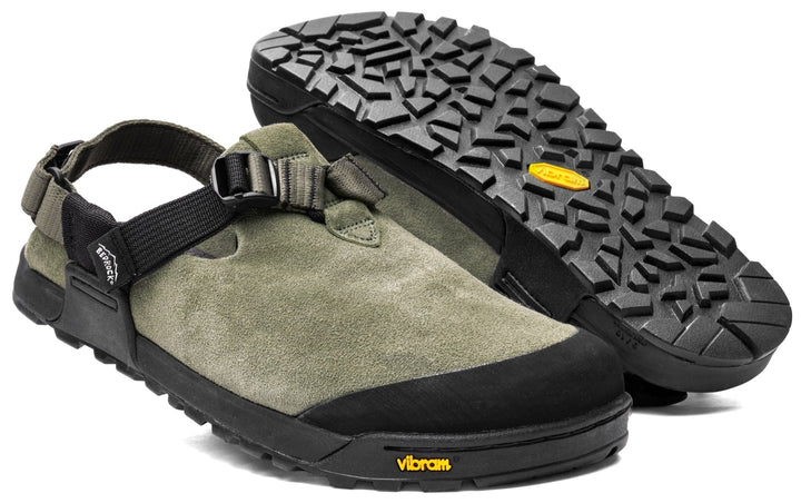 Bedrock Mountain Clog - Leather Suede (Sagebrush)