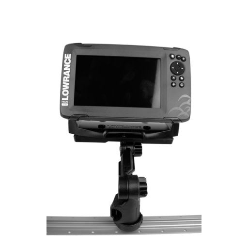 YakAttack Rectangular Fish Finder Mount with Track Mounted LockNLoad™ Mounting System