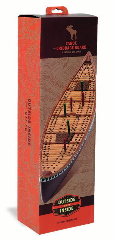 GSI Canoe Cribbage Board