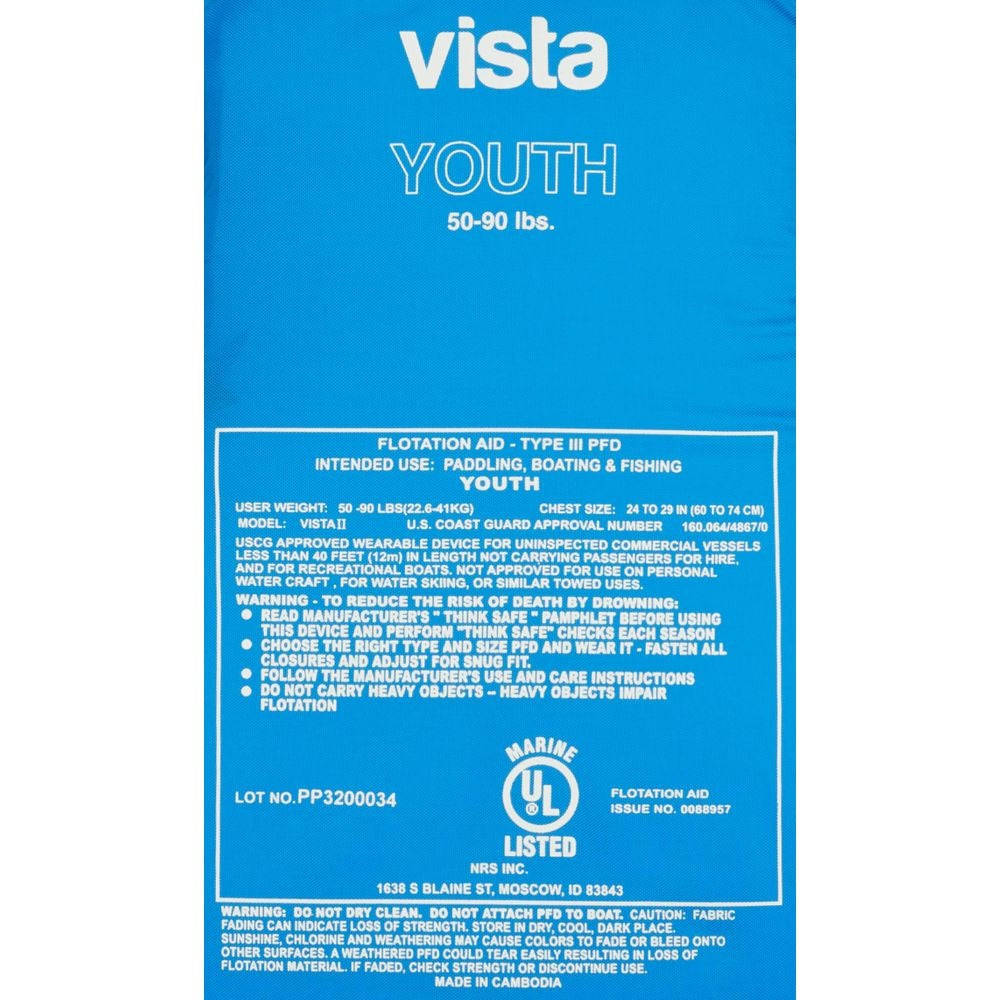 NRS Vista Youth PFD