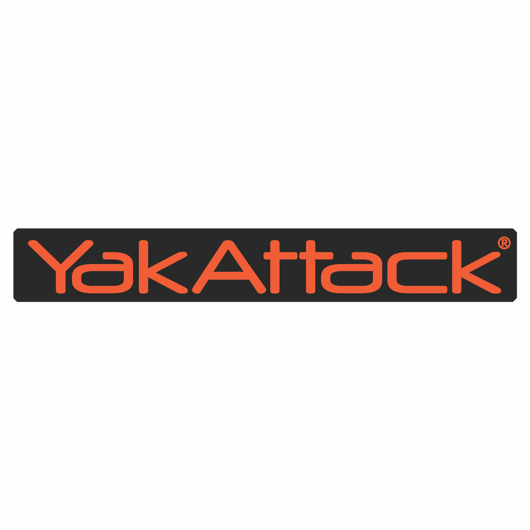 YakAttack Logo BlackPak Side Panel Decal