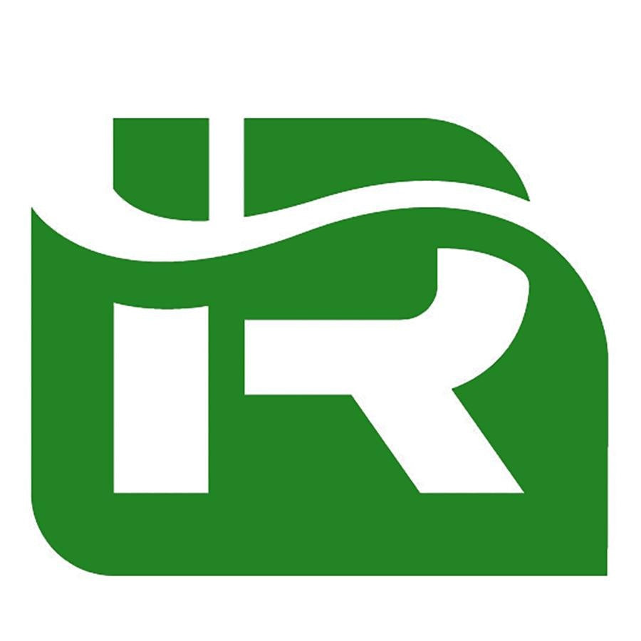 IR Diecut Decal 3" New