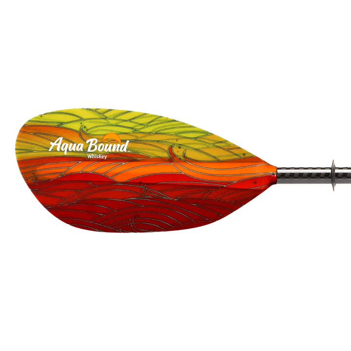 Aqua Bound Whiskey Fiberglass 2-Piece Straight Shaft Kayak Paddle