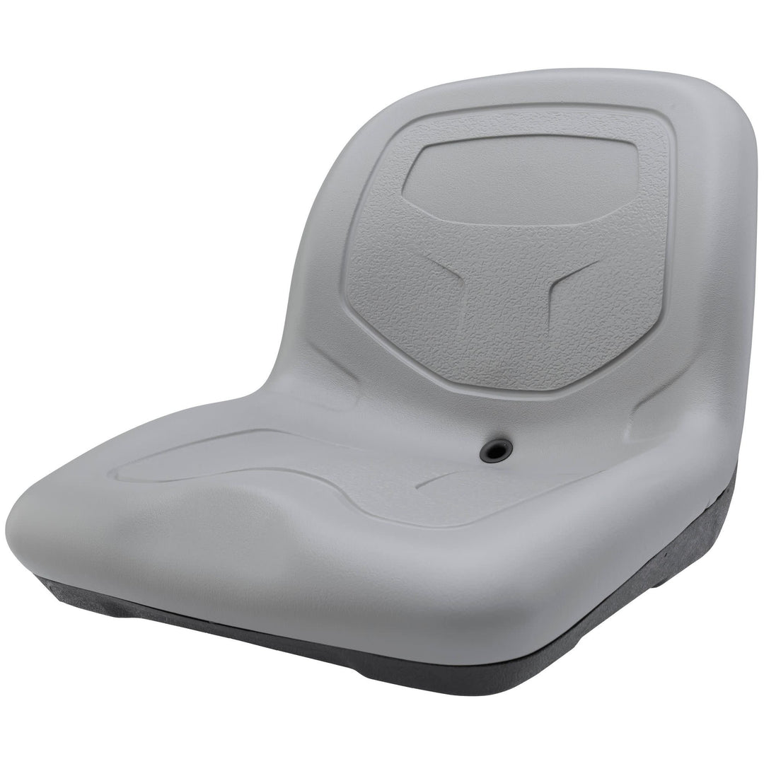 High-Back Padded Drain Hole Seat