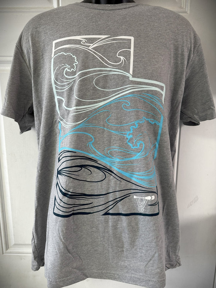 UWG Utah Whitewater Wave T-Shirt